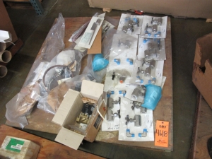 LOT TO INCLUDE: (48) ELECTRO MOTIVE BYPASS VALVE ELEMENTS, (4) INGERSOLL-RAND PISTON RING SETS, (13) ASSEMBLY, TURBINE/GENERATOR TYPE, OIL WIPER APPLICATION, GLAND RING KIND, 10" OTHER, (8) VALVE KITS, (7) THERMOWELL INCONEL 690 MATERIAL. LOADING & HANDLING FEE $15-4618